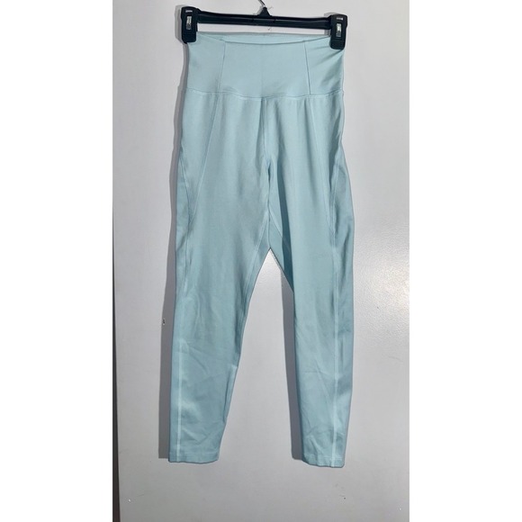 Girlfriend Collective high waist compressive leggings light blue #4008 XS - Picture 1 of 6